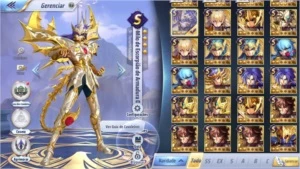 SAINT SEIYA AWAKENING - COM GEMAS AVANÇADAS E LIVROS SSA