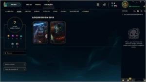 Conta Unranked - Nível 36 - League of Legends LOL
