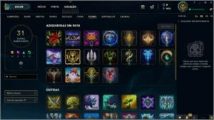 Conta Unranked - Nível 36 - League of Legends LOL