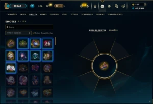 Mestre com 30 Champs e 6 Skins - League of Legends LOL