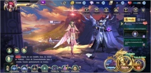 Saint Seiya Awakening - Conta lvl. 56 - Server A62 SSA