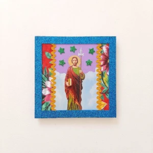 Quadrinho Retrô São Judas Tadeu - Artesanato e Personalizados