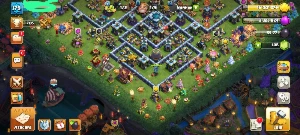 CV13 QUASE FULL (decoração rara) - Clash of Clans
