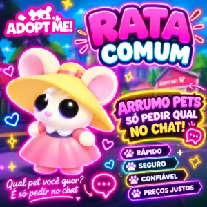 Rena normal Pets neon senhora muffet - Roblox