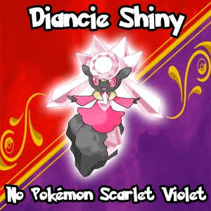 Diancie Shiny para Pokémon Scarlet Violet - Others