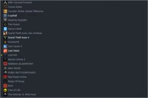 Conta Steam. Jogos listados na descrição