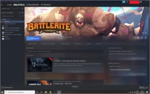 CONTA STEAM JOGOS LEGAIS E ITENS NO BATTLERITE