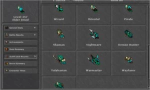 Vendo ED 450+ ml 102 - mundo verde no pvp - Tibia