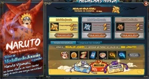 Conta Naruto Online 600k de FC - Outros