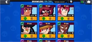 Conta de Brawl stars, full , avaliada em 560 reais