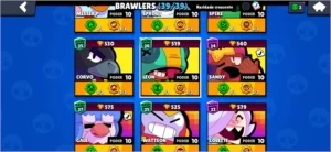 Conta de Brawl stars, full , avaliada em 560 reais