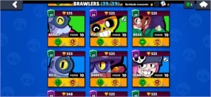 Conta de Brawl stars, full , avaliada em 560 reais
