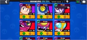 Conta de Brawl stars, full , avaliada em 560 reais