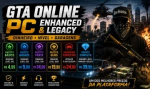 UP DE CONTA GTA Online (Enhanced e Legacy)