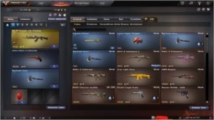 Conta Crossfire BR Tenente-Coronel NV8 com vários itens