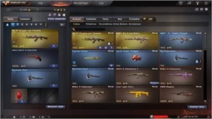 Conta Crossfire BR Tenente-Coronel NV8 com vários itens