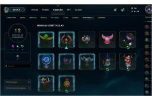 CONTA LEAGUE OF LEGENDS PRATA IV, XP 101 LOL