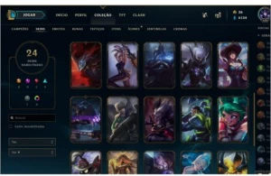 CONTA LEAGUE OF LEGENDS PRATA IV, XP 101 LOL