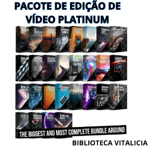 Pacote De Edição De Vídeo Platinum - Vitalicio