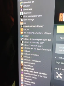 Conta steam lvl54 com 130 jogos no valor 11.800
