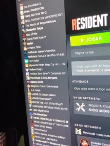 Conta steam lvl54 com 130 jogos no valor 11.800