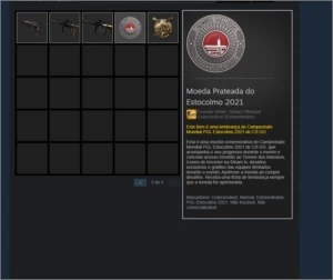 CONTA CSGO COM MAIS DE R$ 700 EM SKINS (MERCADO BLOQUEADO) - Counter Strike