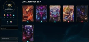 Level 160 + 100 skins - League of Legends LOL