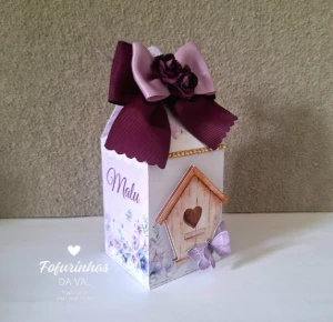 Caixa milk personalizada - Artesanato e Personalizados