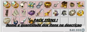 Pack itens Wakfu
