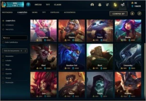 Conta LoL OURO - League of Legends