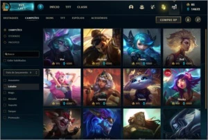 Conta LoL OURO - League of Legends