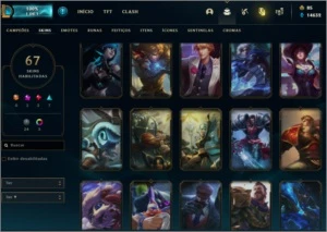 Conta LoL OURO - League of Legends