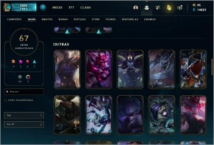 Conta LoL OURO - League of Legends