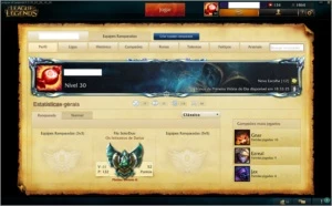 Conta Legue of Legends - League of Legends LOL