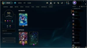 VENDO CONTA NO LOL / COM 91 SKINS e 16 Fragmentos Aleatorios - League of Legends