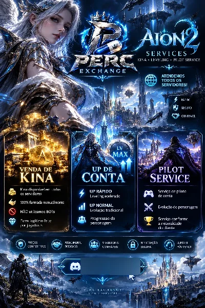 Aion 2 - Kina Por 11$ Ariel - Zikel- Lumiel -- Siel - - Outros