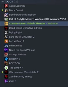 CONTA STEAM COM CSGO PRIME (OURO II) - Counter Strike