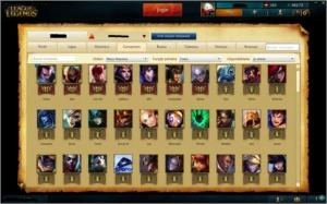 Conta League of Legends - Platina IV na Season 4 - 38k de IP LOL