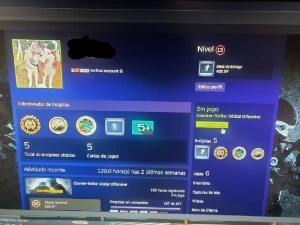 Conta cs go Prime Ak 2 Medalha 5 anos - Counter Strike
