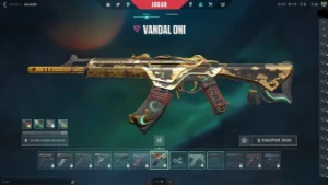 Conta De Valorant (Vandal Oni e Netuno, Katana Oni e Butterf