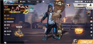CONTA DE FREE FIRE COM ITENS RAROS