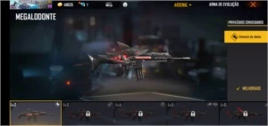 CONTA DE FREE FIRE COM ITENS RAROS