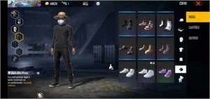 CONTA DE FREE FIRE COM ITENS RAROS