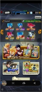 Conta dragonball legends Gogeta lf Broly Lf - Outros