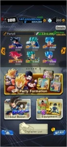 Conta dragonball legends Gogeta lf Broly Lf - Outros