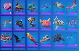 Todos passes cap1 (um full), 22+ Skins de Loja, 97 Picaretas - Fortnite