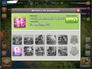 VILA CV 10 HERÓIS FULL, MUROS FULL - Clash of Clans