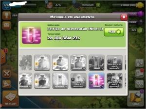 VILA CV 10 HERÓIS FULL, MUROS FULL - Clash of Clans
