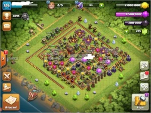 VILA CV 10 HERÓIS FULL, MUROS FULL - Clash of Clans
