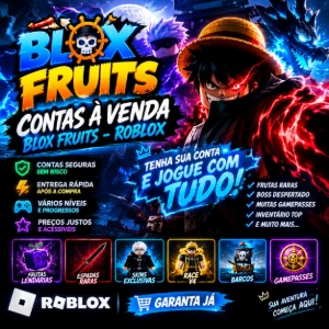 Contas blox fruits - Roblox
